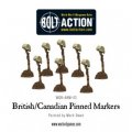 Bolt Action British/Canadian Pinned Markers