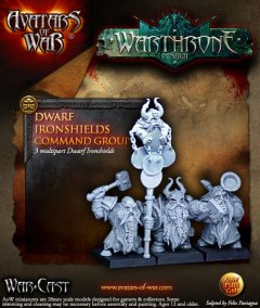 Dwarf Ironshields Command Group