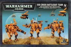 Tau Empire XV8 Crisis Battlesuit Team