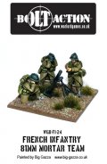 French Infantry 81mm Mortar Team - Bolt Action