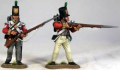 54mm British Napoleonic Peninsular Infantry Flank Company