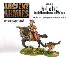 Hold the Line! - Mounted Roman General and Warhound - Warlord Games
