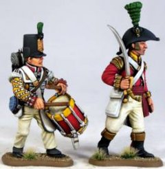 54mm British Napoleonic Peninsular Infantry Flank Company