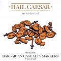 Barbarian Casualty Markers - Warlord Games