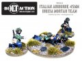 Italian Airborne 45mm Brixia Mortar Team - Bolt Action