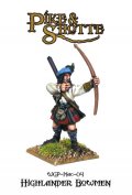 Pike and Shotte Highlander Bowmen - Warlord Games