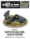 Waffen SS MG42 HMG Team - Bolt Action