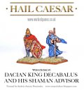Dacian King Decebalus and Advisor - Warlord Games