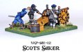 Pike and Shotte Scots Saker Cannon and Crew - Warlord Games