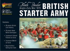 Anglo-Zulu War British Starter Army - Warlord Games